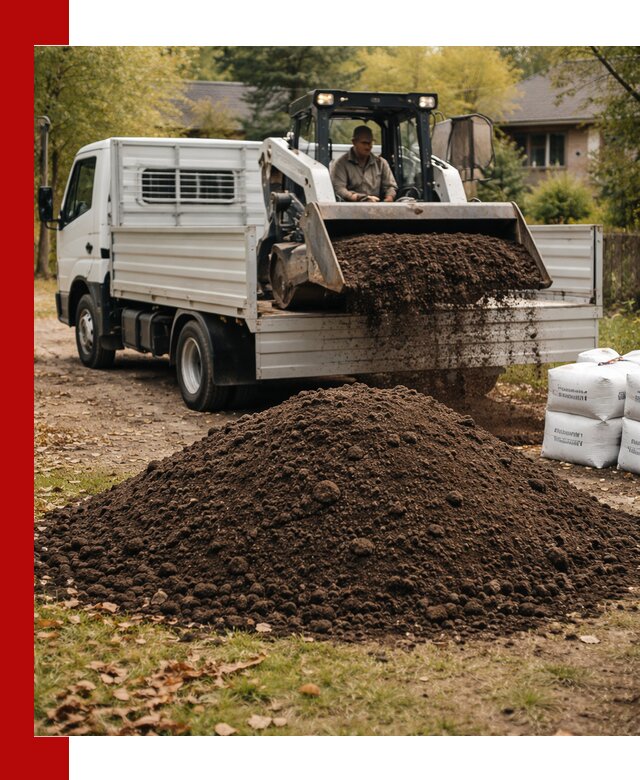 Доставка садовой земли в больших объёмах в Когалыме