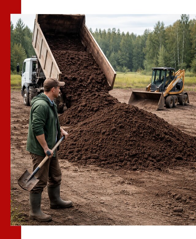 Купить верховой торф с доставкой в Когалыме для садоводства и растений