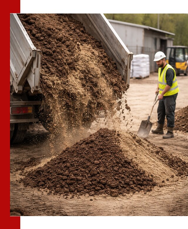 Доставка торфо-песчаной смеси в Когалыме для строительства и озеленения