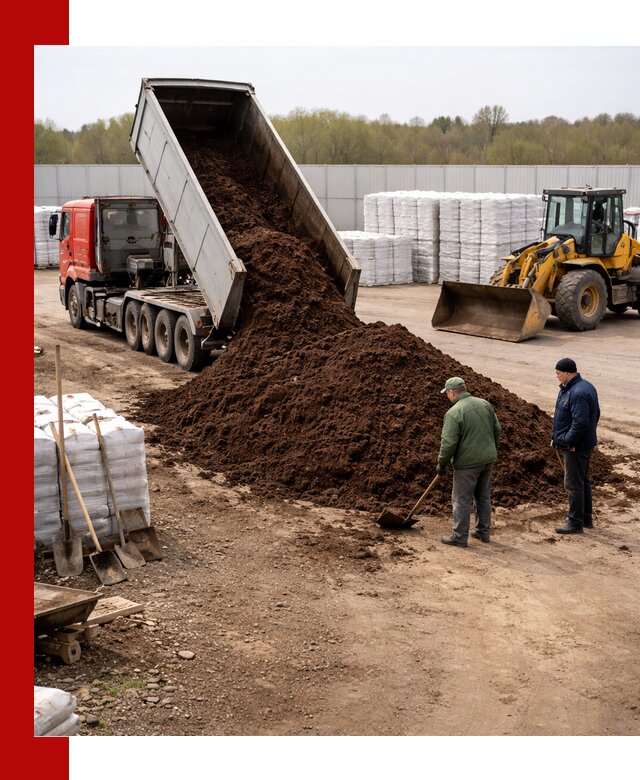 Доставка торфяных смесей оптом и в розницу в Когалыме