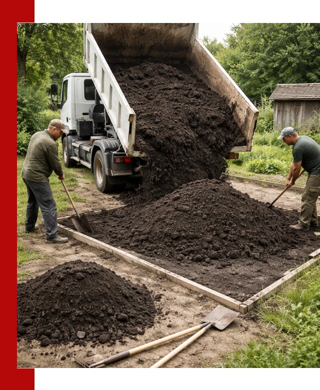 Купить чистый чернозем для огорода с доставкой в Когалыме