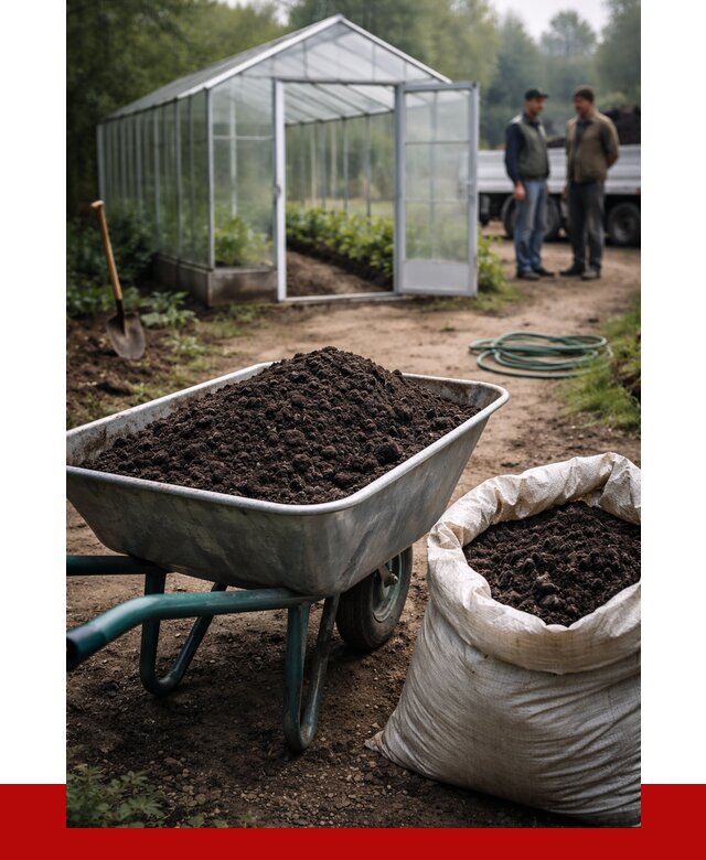 Чернозем для теплицы в Когалыме с доставкой от 1551 р. | ПРОНЕРУДКгл