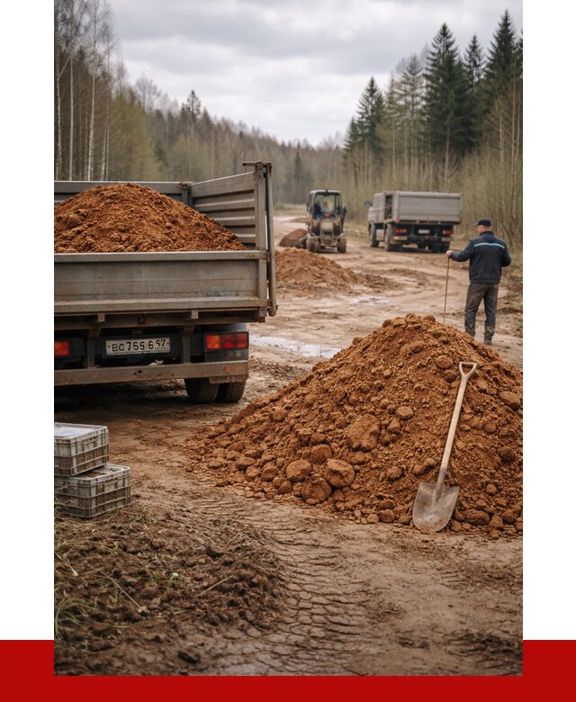 Глина и суглинки в Когалыме от 4652 р. за куб | ПРОНЕРУДКгл