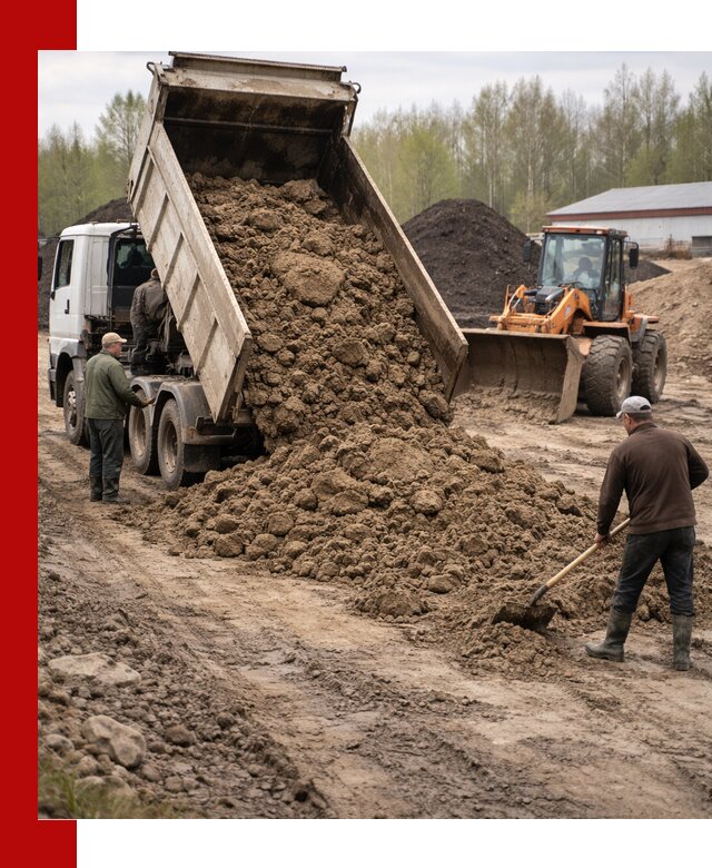 Доставка глин и суглинков в Когалыме оптом и вкрай