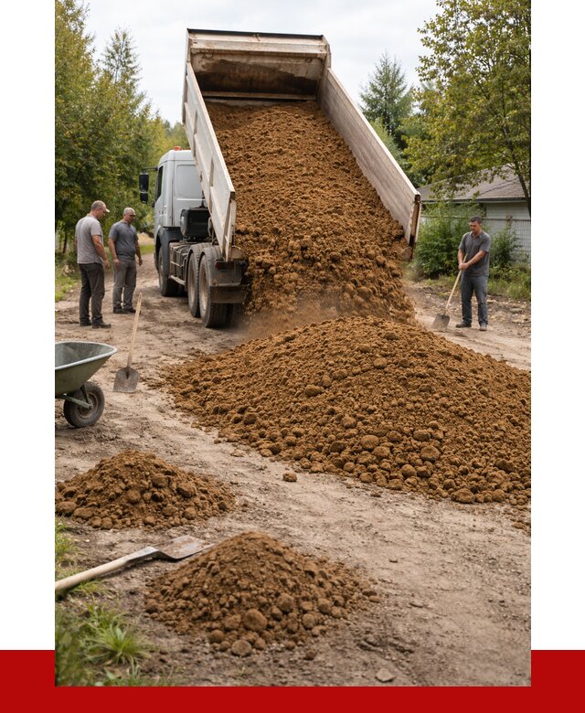 Купить суглинок с доставкой в Когалыме от 2585 р. за куб | ПРОНЕРУДКгл