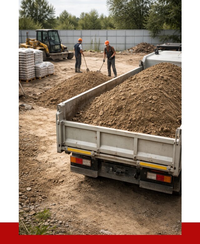 Супесь с доставкой в Когалыме от 2533 р. за куб | ПРОНЕРУДКгл