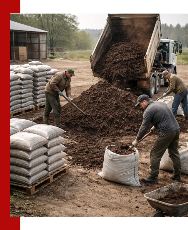 Доставка компоста оптом и в розницу в Когалыме