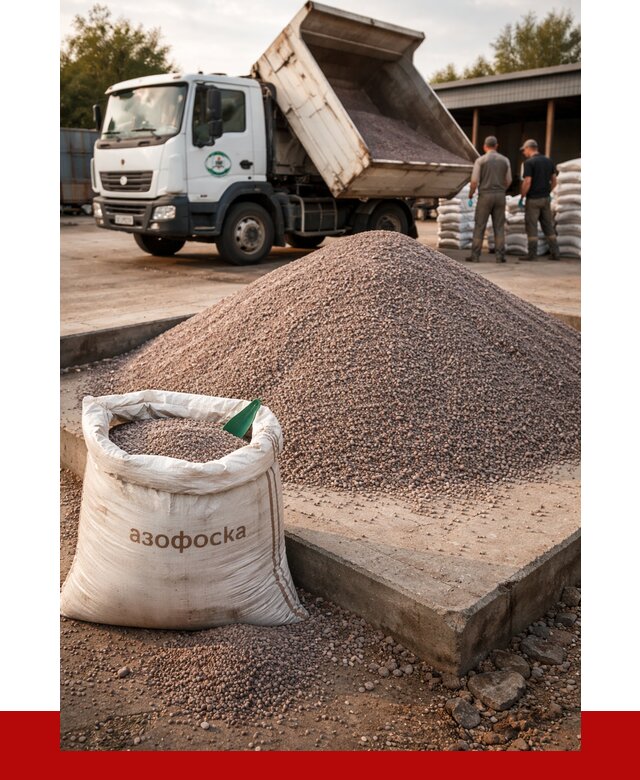 Купить азофоска в Когалыме с доставкой от 1241 р. за куб | ПРОНЕРУДКгл