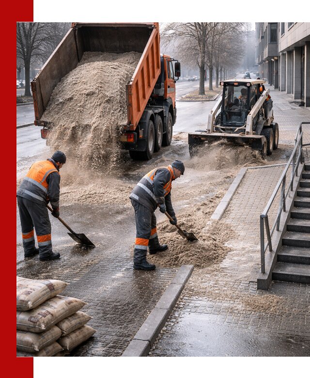Поставка противогололедных материалов в Когалыме