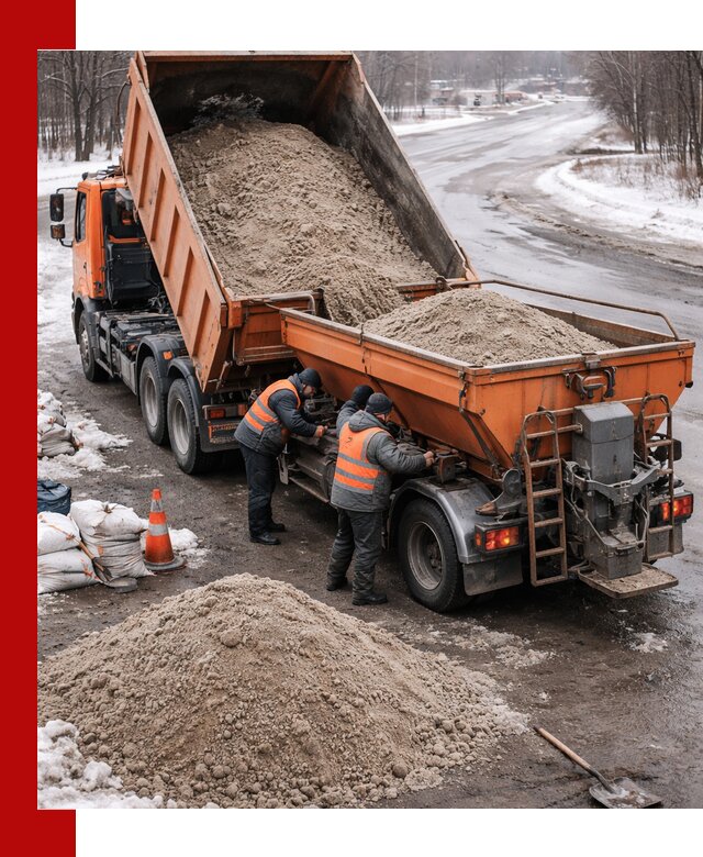 Поставка и вывоз пескосоля в Когалыме оптом и в розницу