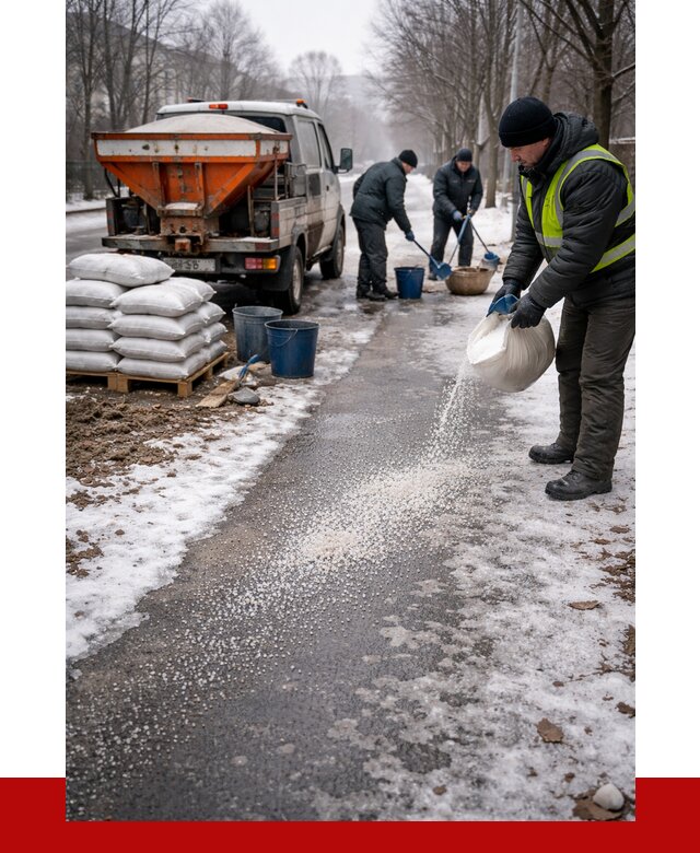 Реагент против гололеда в Когалыме с доставкой от 4652 р. | ПРОНЕРУДКгл
