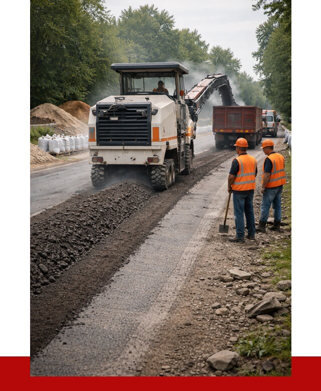 Фрезерованный асфальт в Когалыме от 2274 р./куб. | ПРОНЕРУДКгл