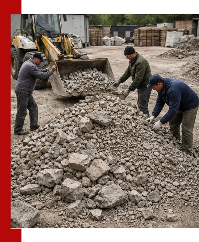 Демонтаж и вывоз бой бетона в Когалыме