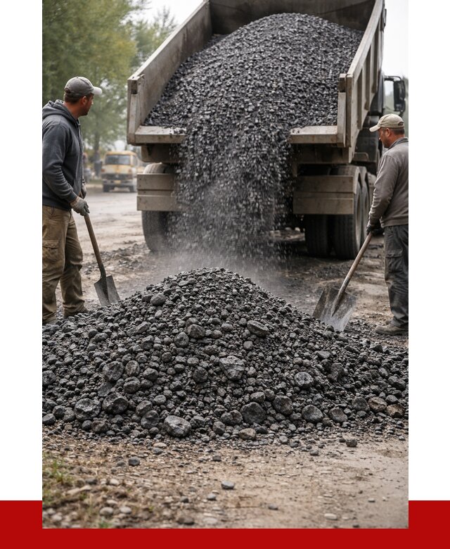 Дробленый асфальт в Когалыме от 2895 р. с доставкой | ПРОНЕРУДКгл