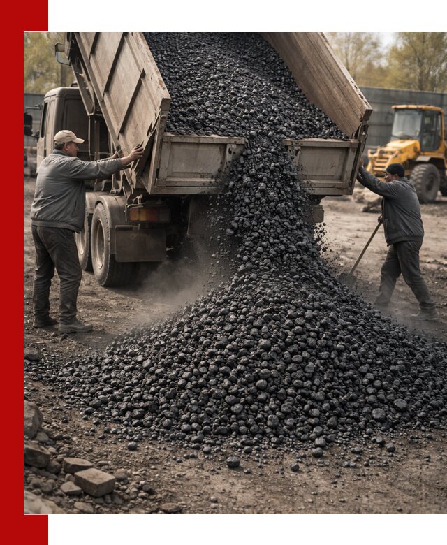 Доставка угля семечка самосвалами в Когалыме