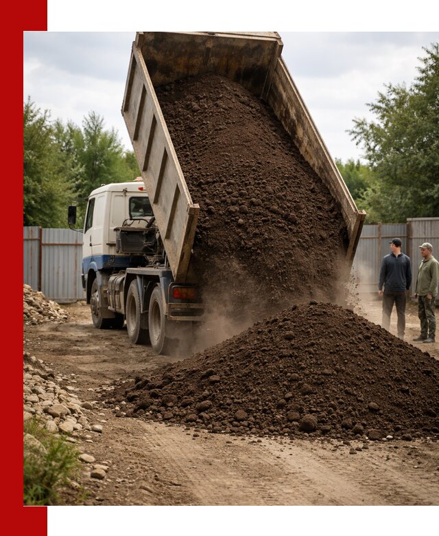 Доставка самосвалом 10 кубов в Когалыме быстро и надёжно