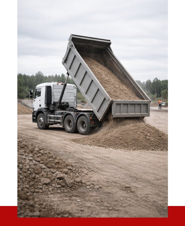 Доставка самосвалом 15 кубов в Когалыме от 6720 руб. | ПРОНЕРУДКгл