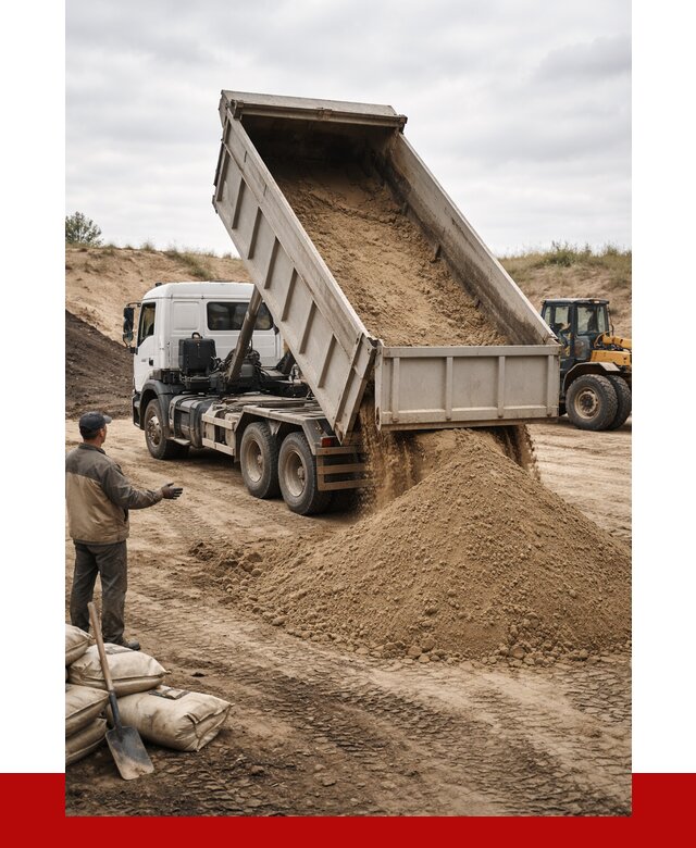 Доставка самосвалом 20 кубов в Когалыме от 7754 р. | ПРОНЕРУДКгл