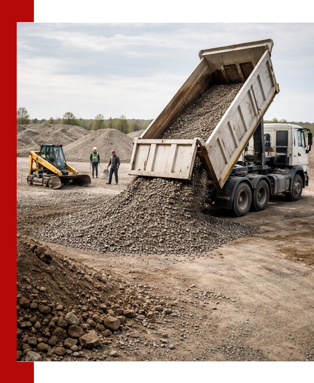 Доставка самосвалом 25 м³ в Когалыме быстро и надежно