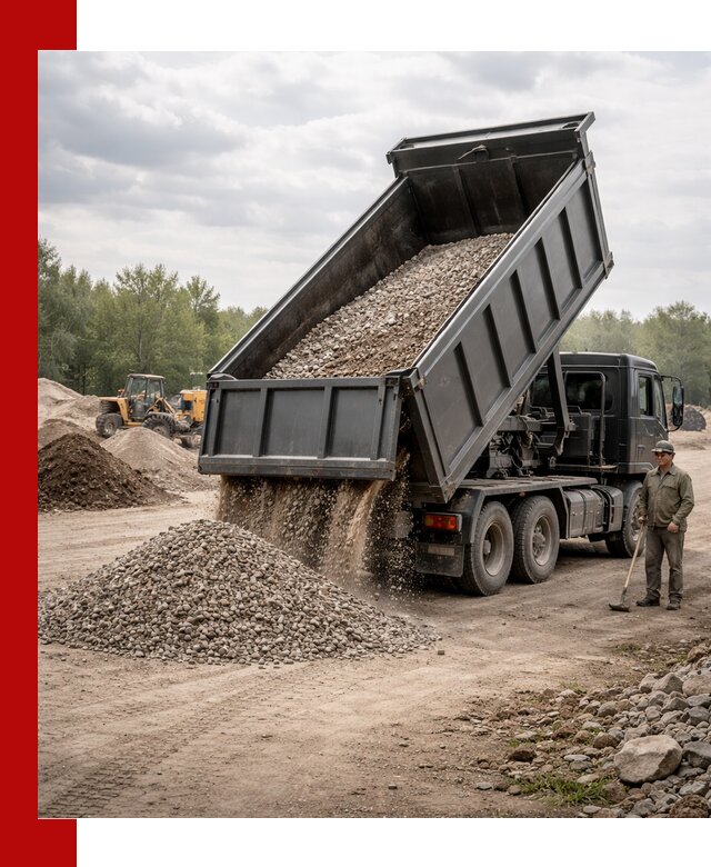 Доставка самосвалом 30 м3 по выгодным ценам в Когалыме