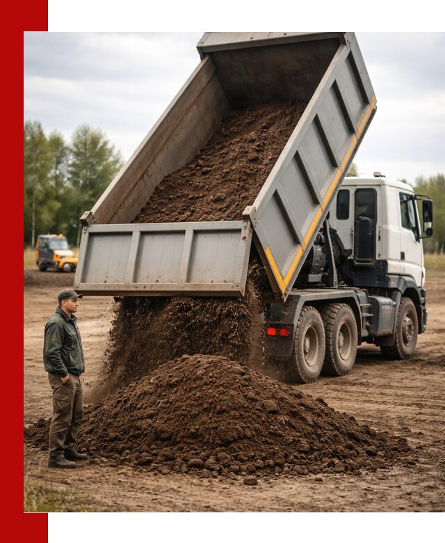 Аренда самосвала с водителем в Когалыме для сыпучих грузов и навоза