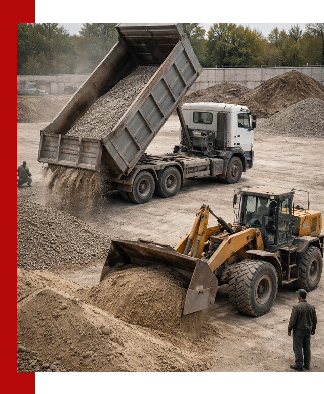 Перевозка сыпучих грузов самосвалами и бортовыми в Когалыме