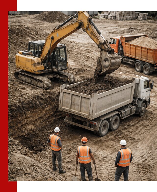 Разработка грунта для строительства и благоустройства в Когалыме