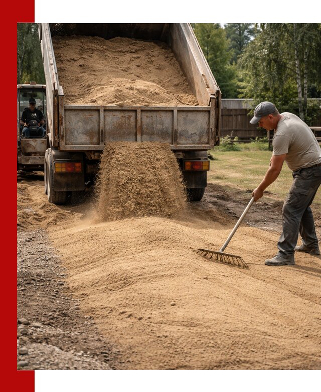 Отсыпка участка песком в Когалыме быстро и качественно