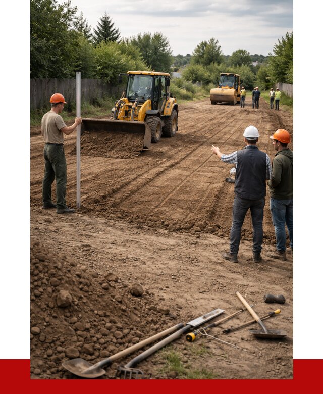 Планировка участка грунтом в Когалыме от 4652 р ПРОНЕРУДКгл