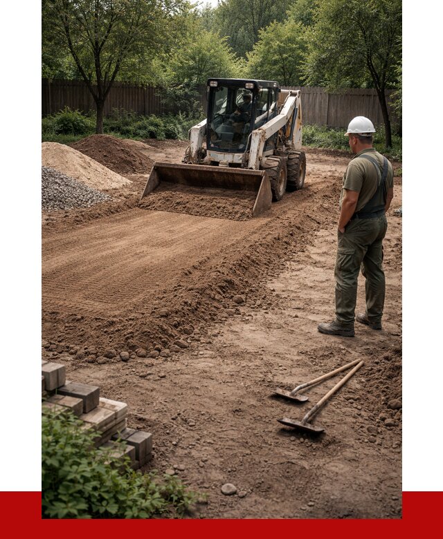 Выравнивание участка под ключ в Когалыме от 3618 р. | ПРОНЕРУДКгл