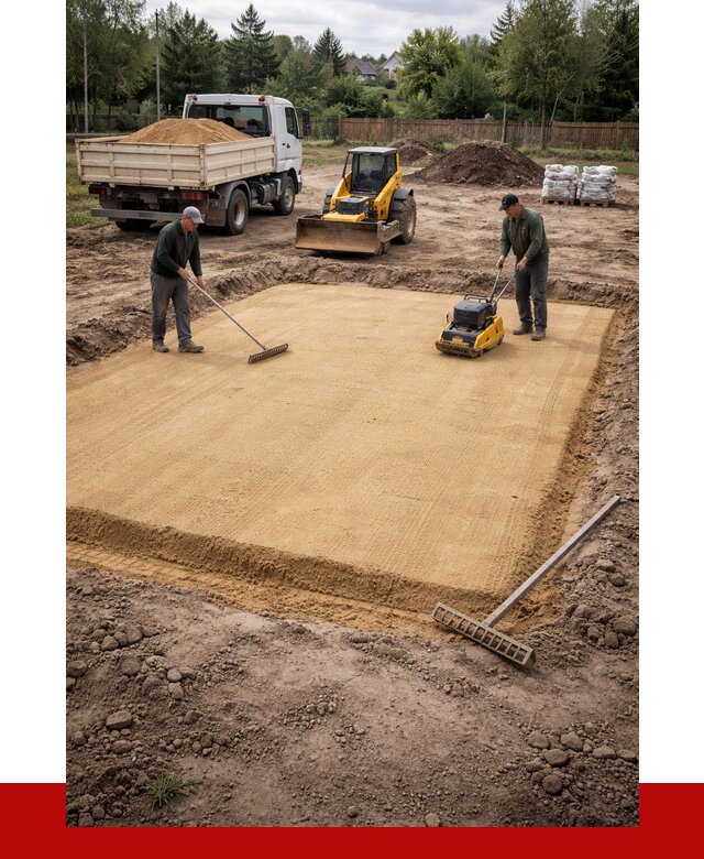 Устройство песчаной подушки в Когалыме от 4652 р. ПРОНЕРУДКгл